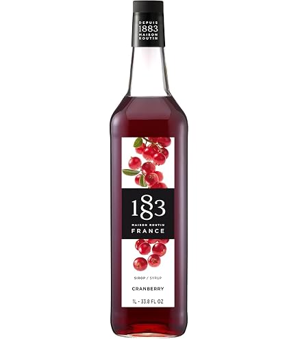 Amazon | モナン クランベリー シロップ 700ML × 6本 | MONIN(モナン